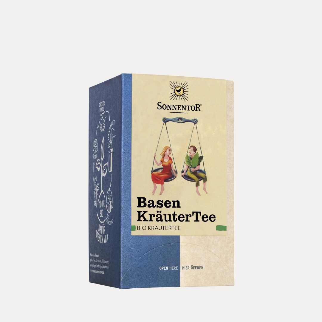Basen Kräuter Tee Bio - Kräuterteemischung 27 g VEGAN - Lutzis Mondkalender - handgemalt aus dem Allgäu