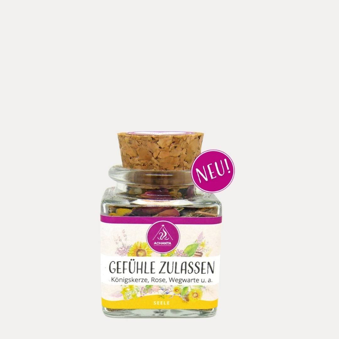 Gefühle zulassen “Räucherspezialität“ 50 ml - Lutzis Mondkalender - handgemalt aus dem Allgäu