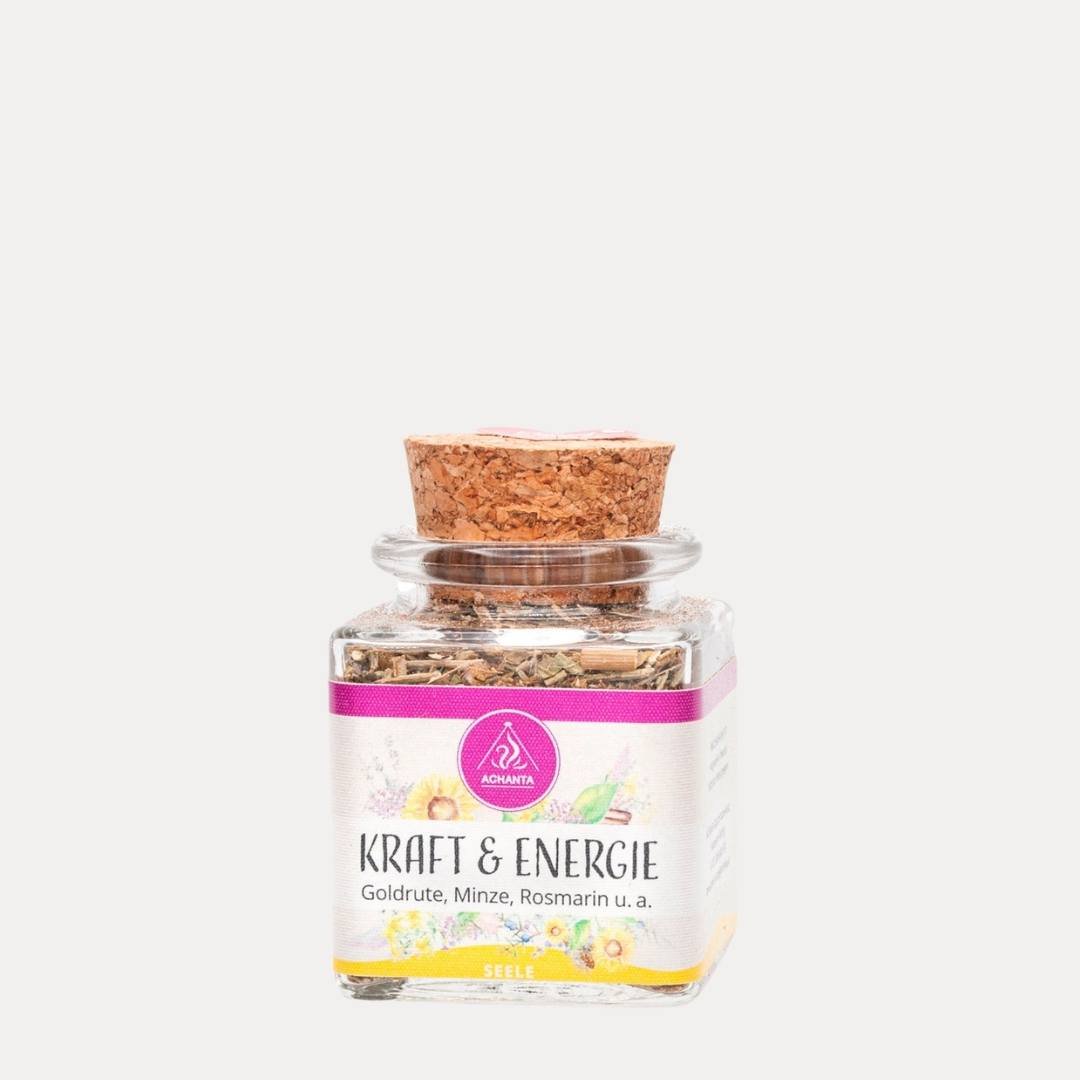 Kraft und Energie “Räucherspezialität“ 50 ml - Lutzis Mondkalender - handgemalt aus dem Allgäu