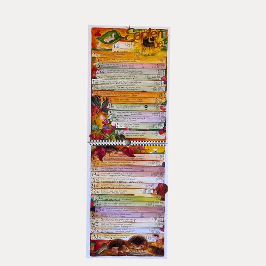 Mondkalender kurz 2027 - Lutzis Mondkalender - handgemalt aus dem Allgäu