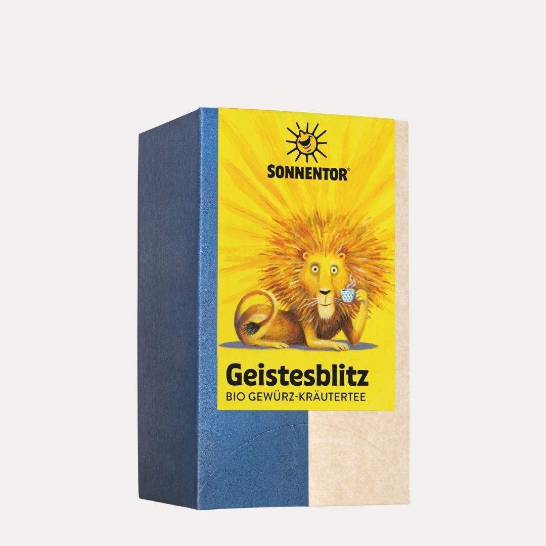 Geistesblitz, Biotee, Sonnentor