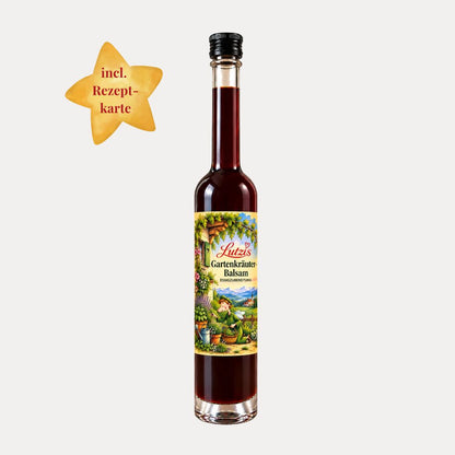 Lutzis Gartenkräuterbalsam mit Rezeptkarte