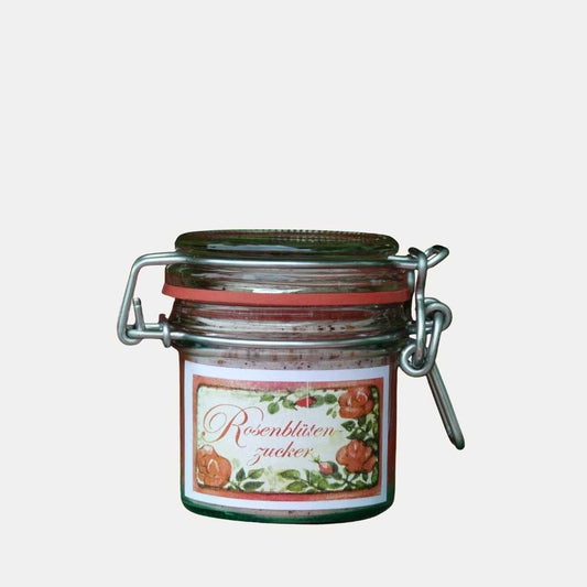 Rosenblütenzucker