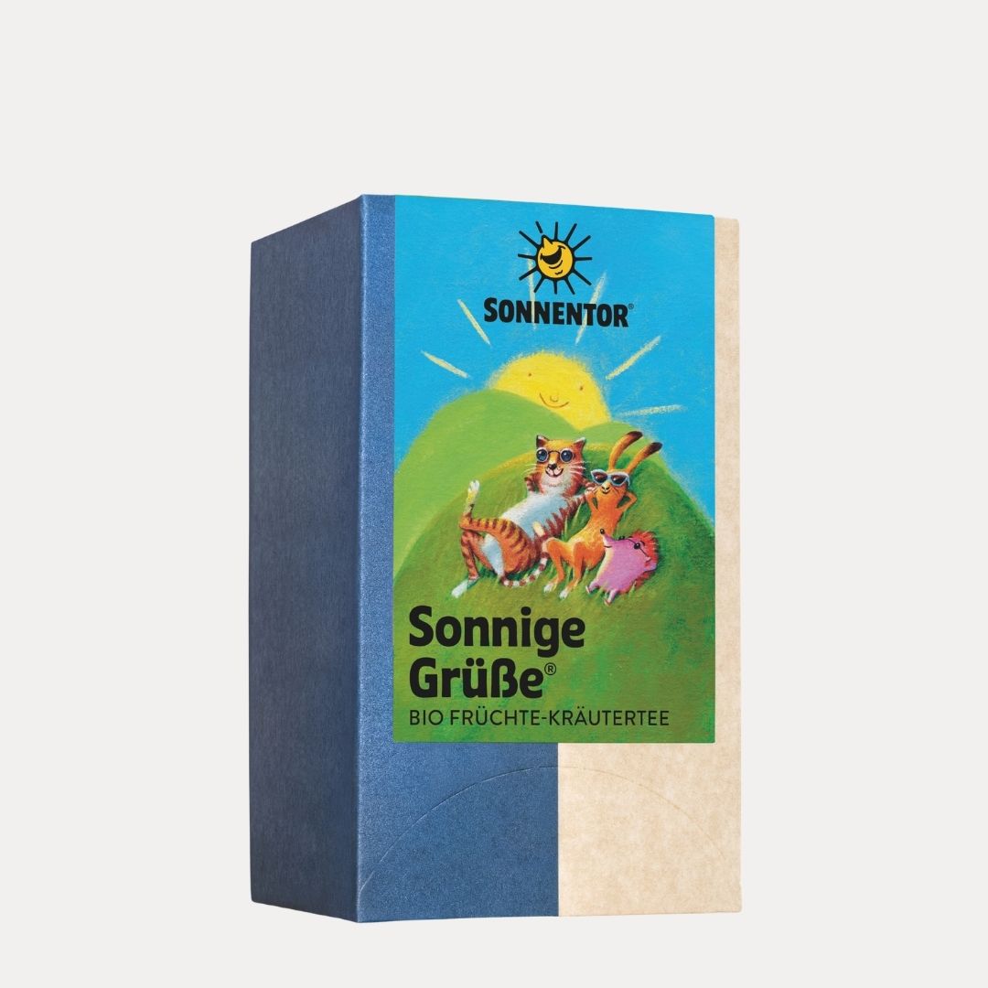 Sonnige Grüße, Früchtetee bio