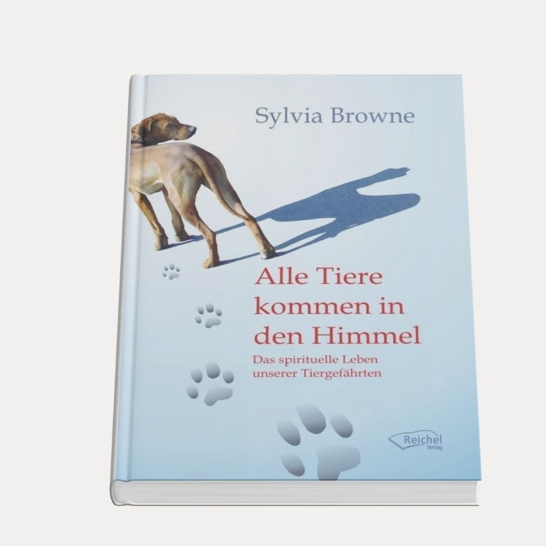 Alle Tiere kommen in den Himmel von Sylvia Browne - Lutzis Mondkalender - handgemalt aus dem Allgäu