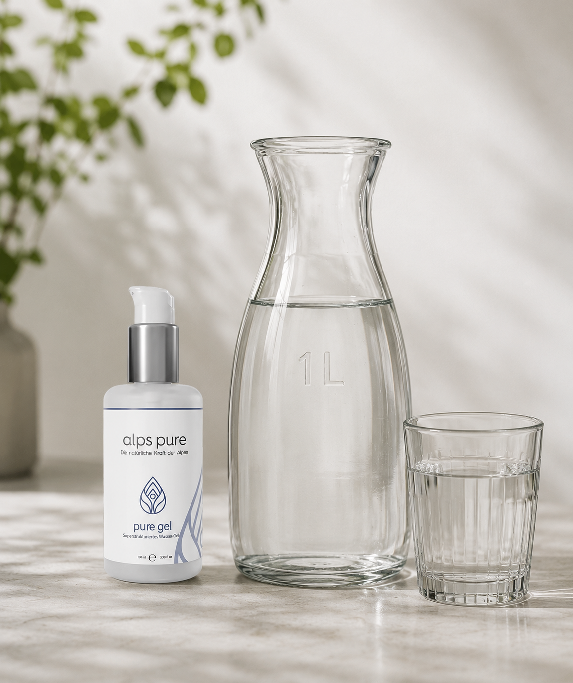 alps_pure_gel hexagonales Wasser