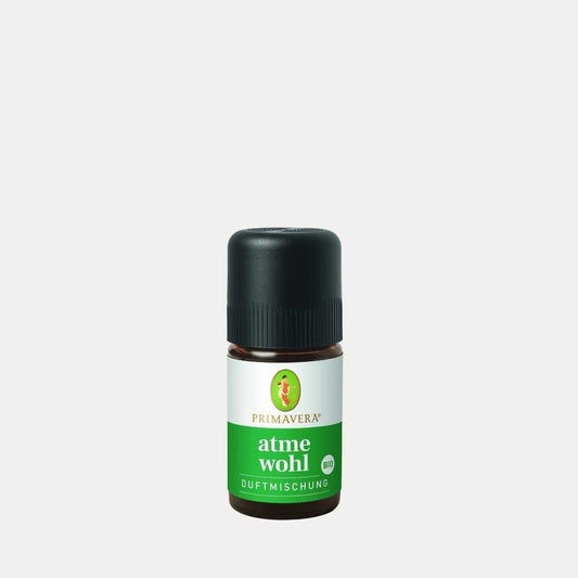 Atmewohl Duftmischung bio 5 ml - Lutzis Mondkalender - handgemalt aus dem Allgäu