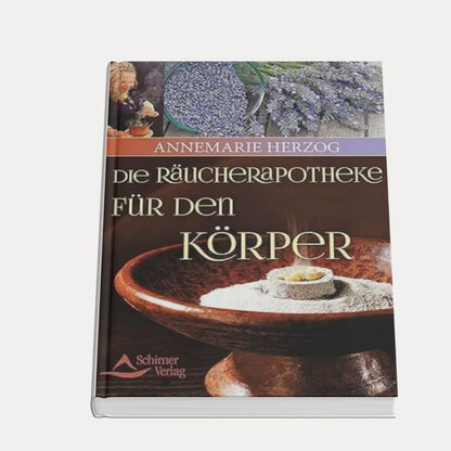 Die Räucher - Apotheke für den Körper Buch - Lutzis Mondkalender - handgemalt aus dem Allgäu