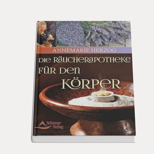 Die Räucher - Apotheke für den Körper Buch - Lutzis Mondkalender - handgemalt aus dem Allgäu