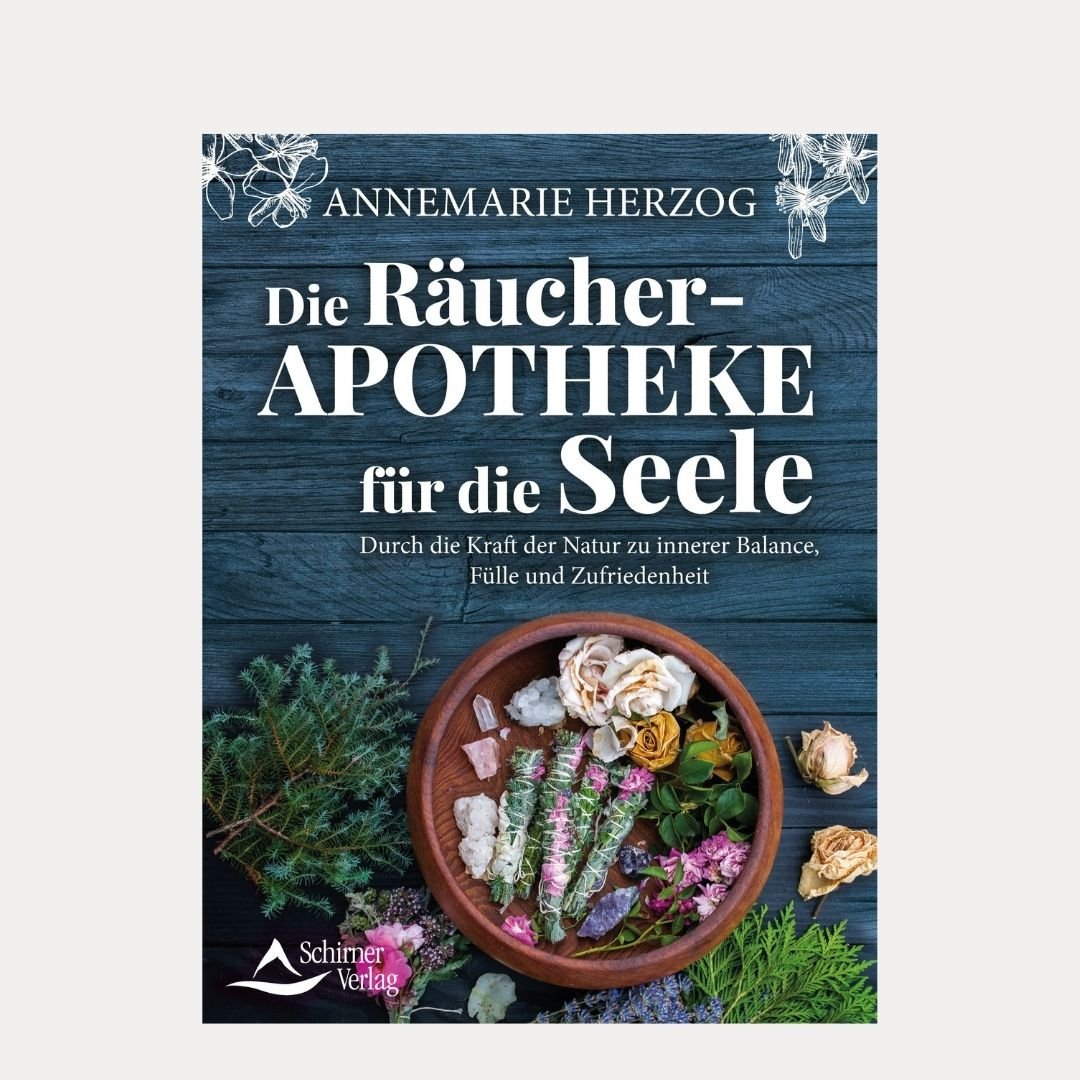 Die Räucher - Apotheke für die Seele - Lutzis Mondkalender - handgemalt aus dem Allgäu