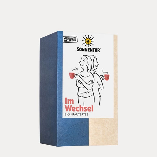 Im Wechsel Kräutertee bio - Lutzis Mondkalender - handgemalt aus dem Allgäu
