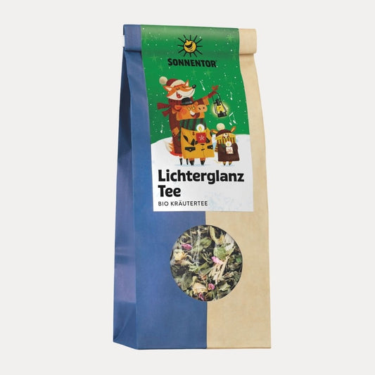 Lichterglanz Kräutertee lose bio - Lutzis Mondkalender - handgemalt aus dem Allgäu