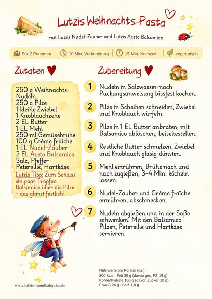 Lutzis Aceto Balsamico di Modena Silber 100 ml mit 6 % Säure - Lutzis Mondkalender - handgemalt aus dem Allgäu