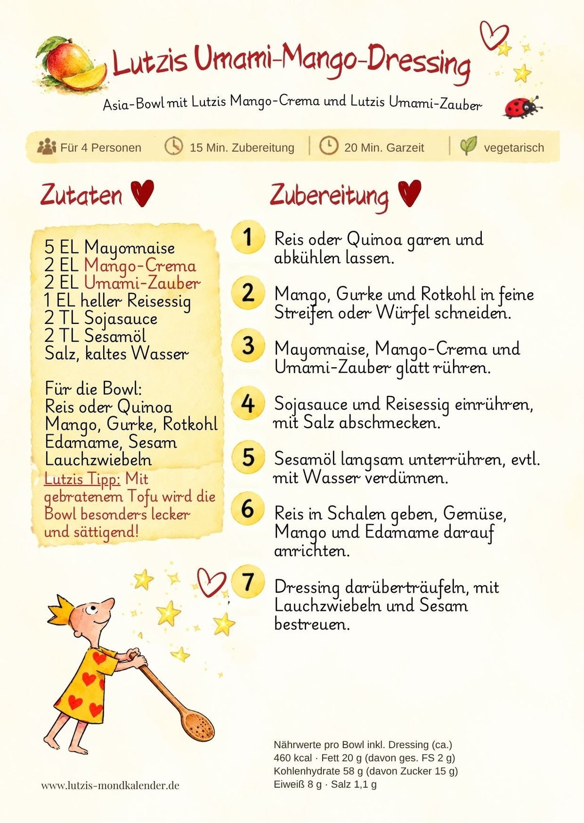Lutzis Umami-Zauber – Würzmischung 55 g - Lutzis Mondkalender - handgemalt aus dem Allgäu