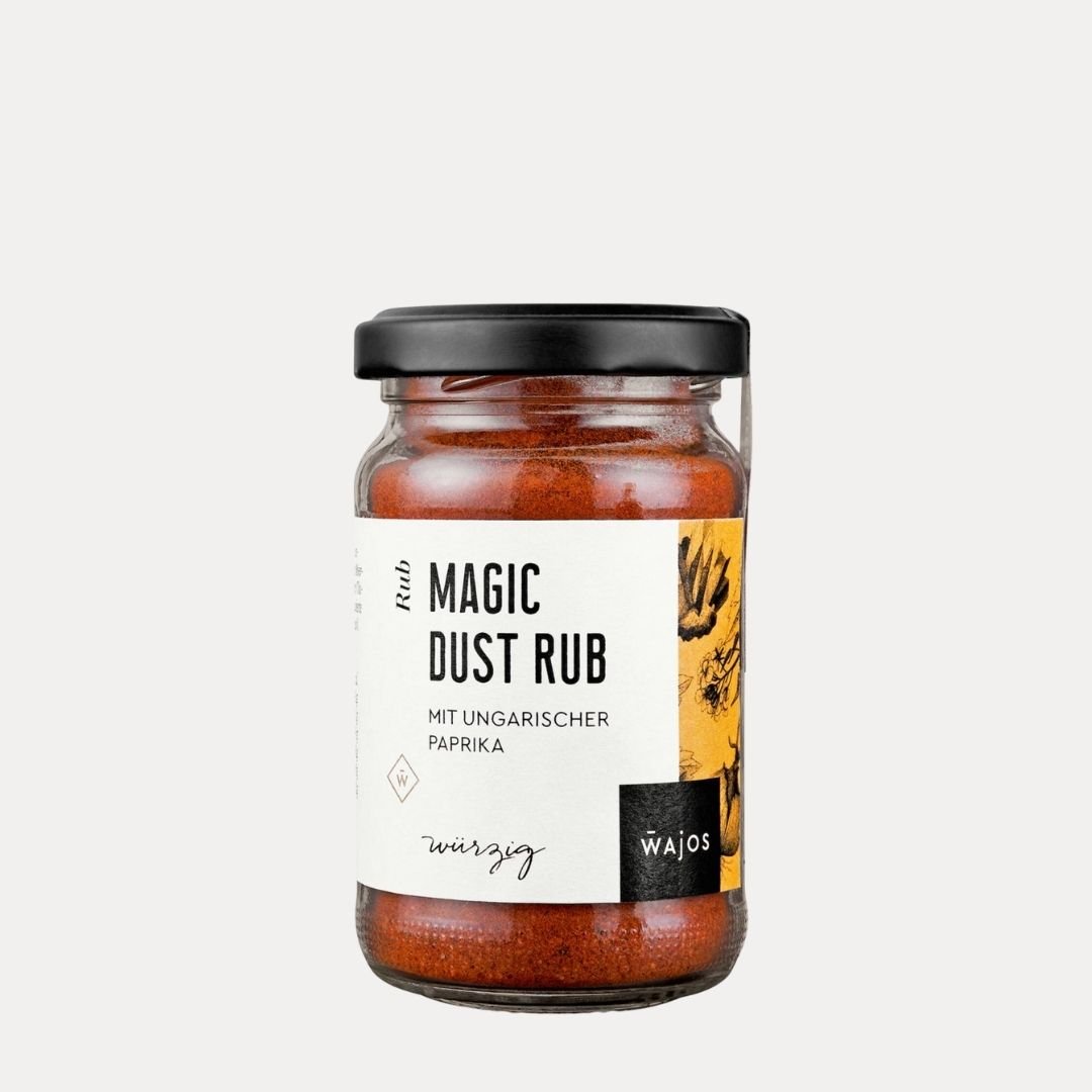Magic Dust Rub, rauchige Trockenmarinade, 70 g - Lutzis Mondkalender - handgemalt aus dem Allgäu