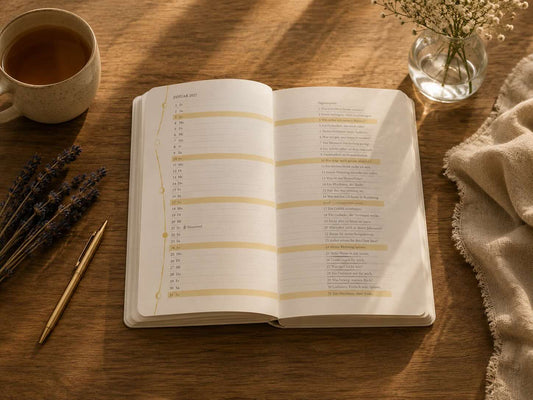 moonique 2027 – Mondjournal für Klarheit im Alltag | Lutzis - Lutzis Mondkalender - handgemalt aus dem Allgäu