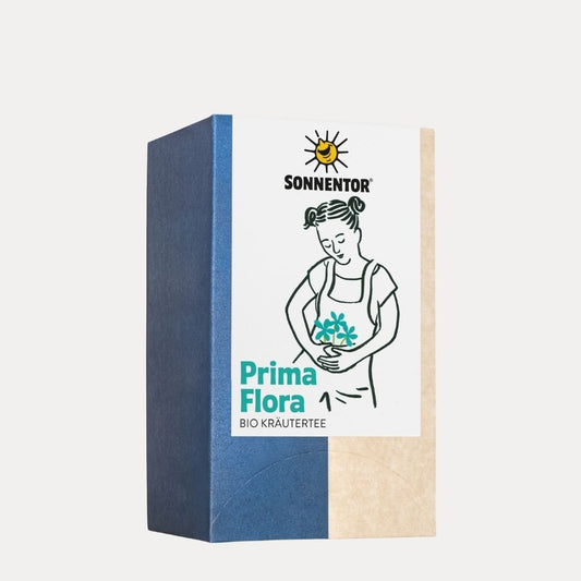 Prima Flora Kräutertee bio - Lutzis Mondkalender - handgemalt aus dem Allgäu