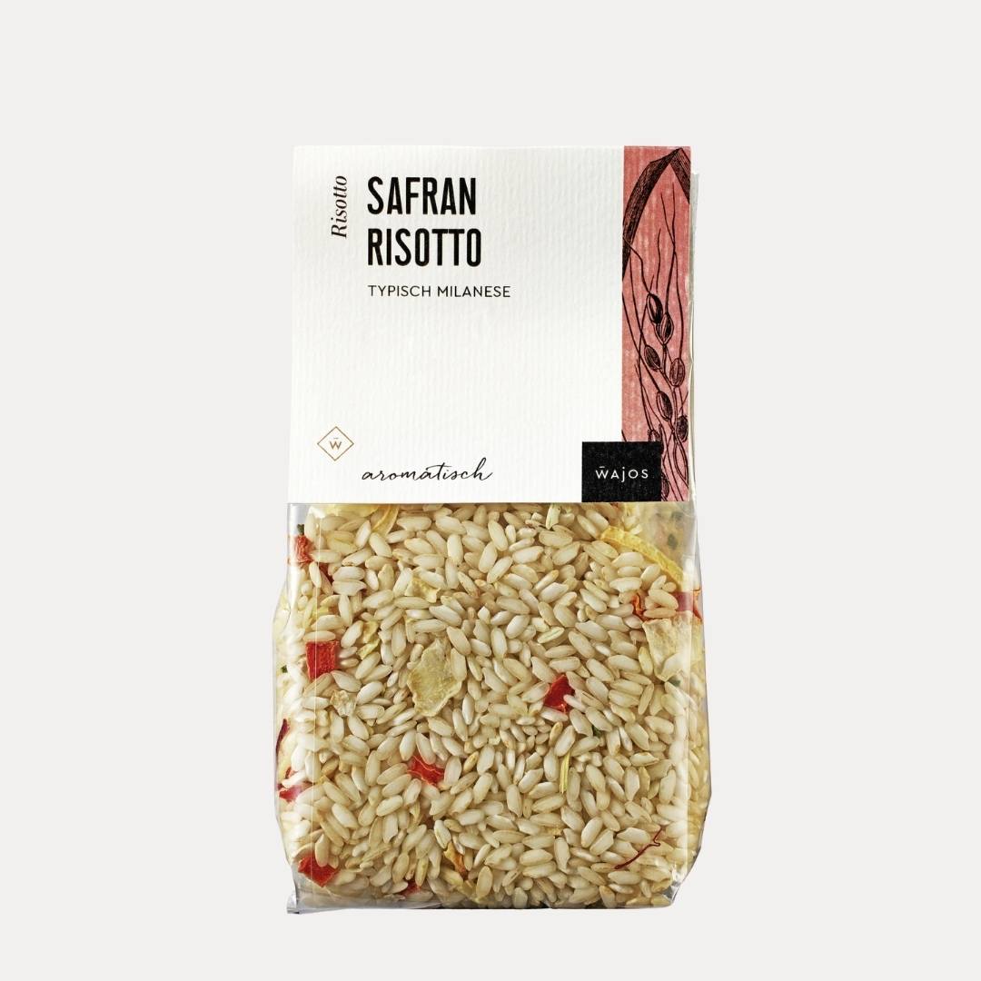Safran Risotto Typisch Milanese 300 g - Lutzis Mondkalender - handgemalt aus dem Allgäu