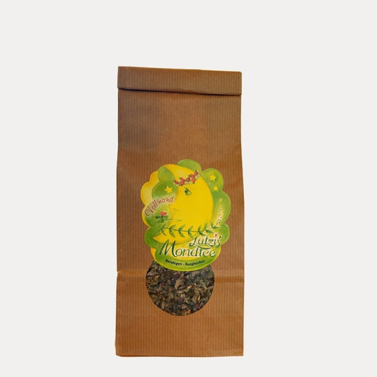 Vollmondtee 50g bio lose von Lutzi - Lutzis Mondkalender - handgemalt aus dem Allgäu
