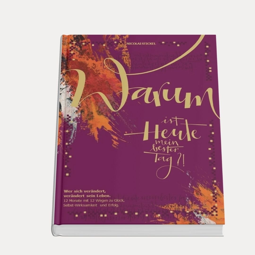 Warum ist heute mein bester Tag? - Lutzis Mondkalender - handgemalt aus dem Allgäu