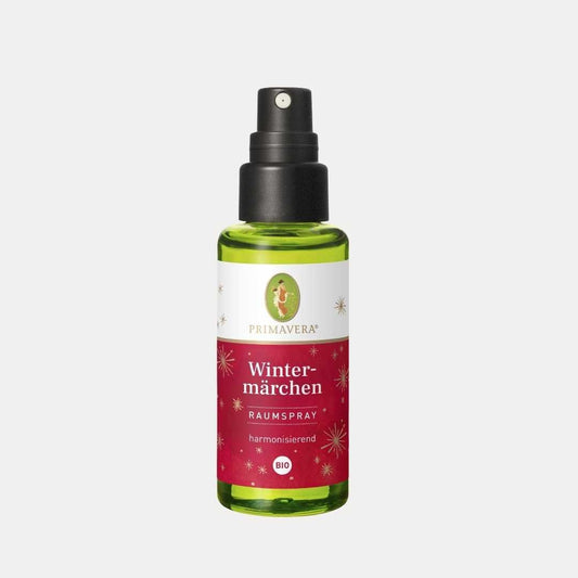 Wintermärchen Raumspray bio 50 ml - Lutzis Mondkalender - handgemalt aus dem Allgäu