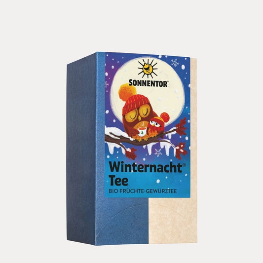 Winternacht® Früchtetee bio - Lutzis Mondkalender - handgemalt aus dem Allgäu
