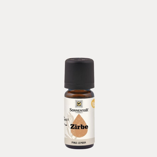 Zirbe ätherisches bio Öl 10 ml Pinus cembra VEGAN, VEGETARISCH - Lutzis Mondkalender - handgemalt aus dem Allgäu