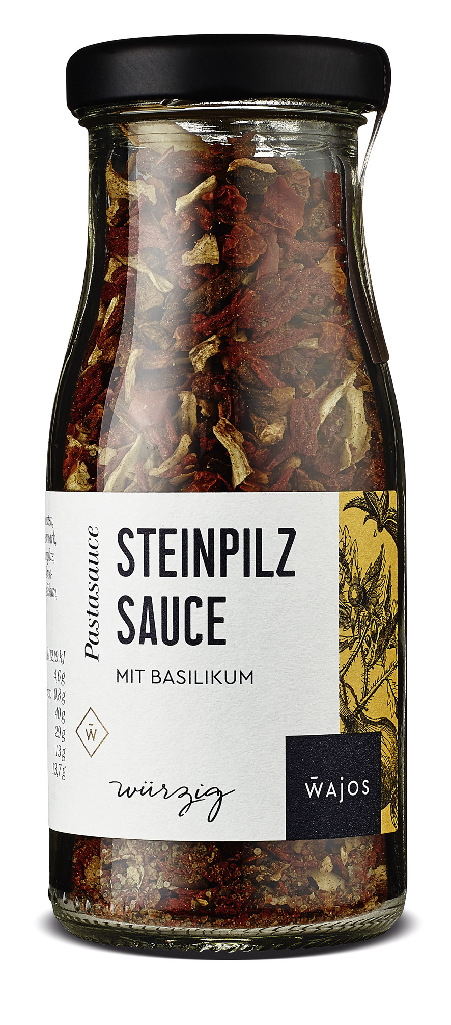 Steinpilz Sauce mit Basilikum 55 g